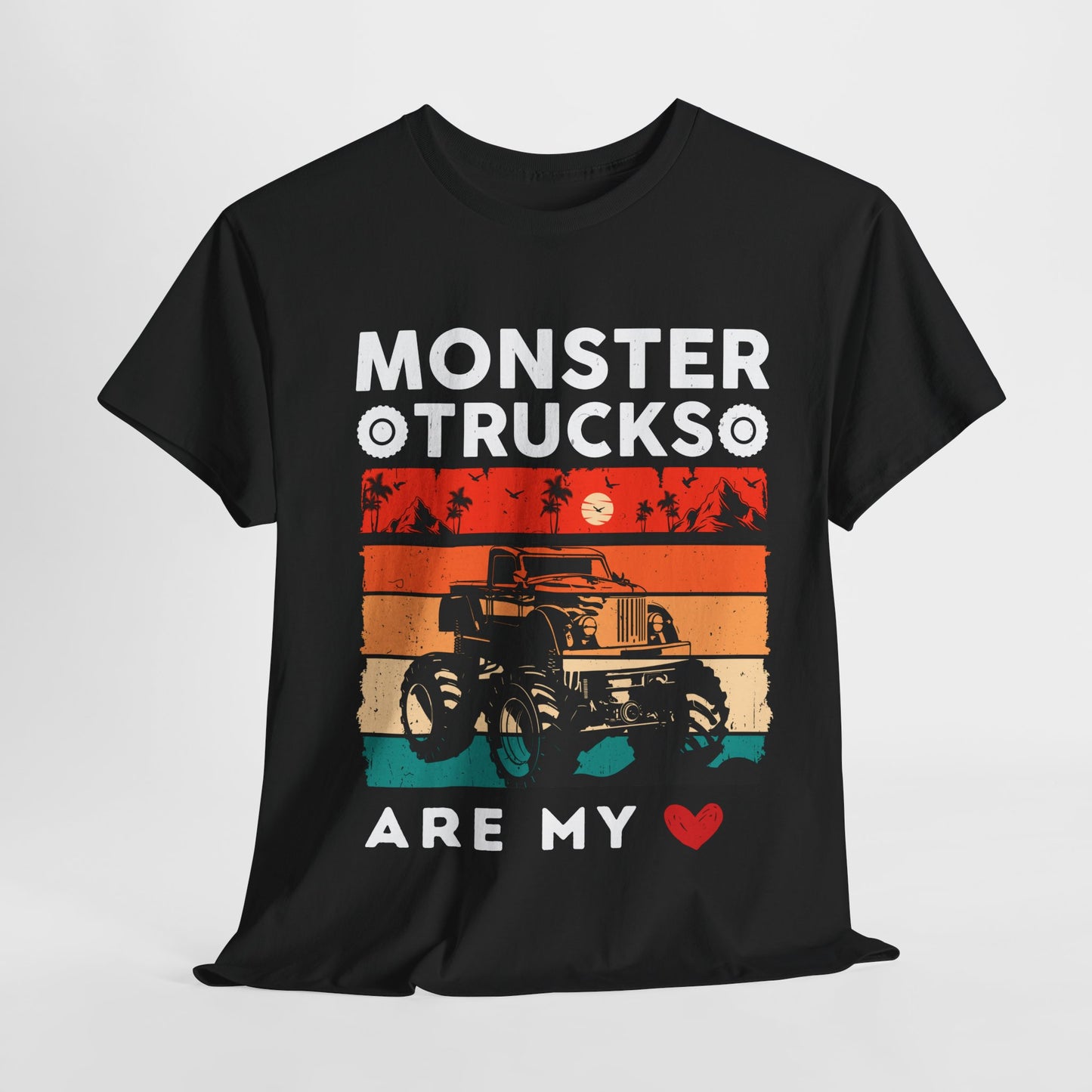 Monster Trucks Lover Cotton T-Shirt