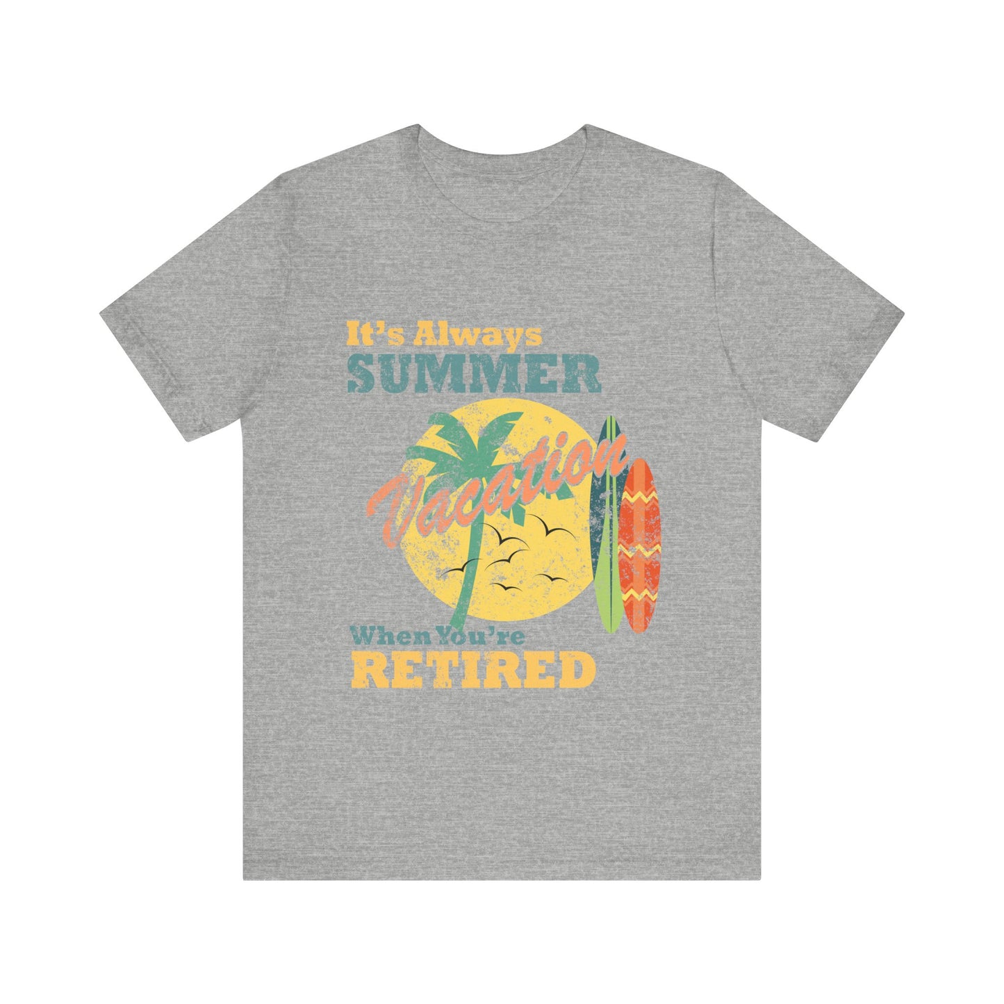 Retirement Summer Vibe Tee,
