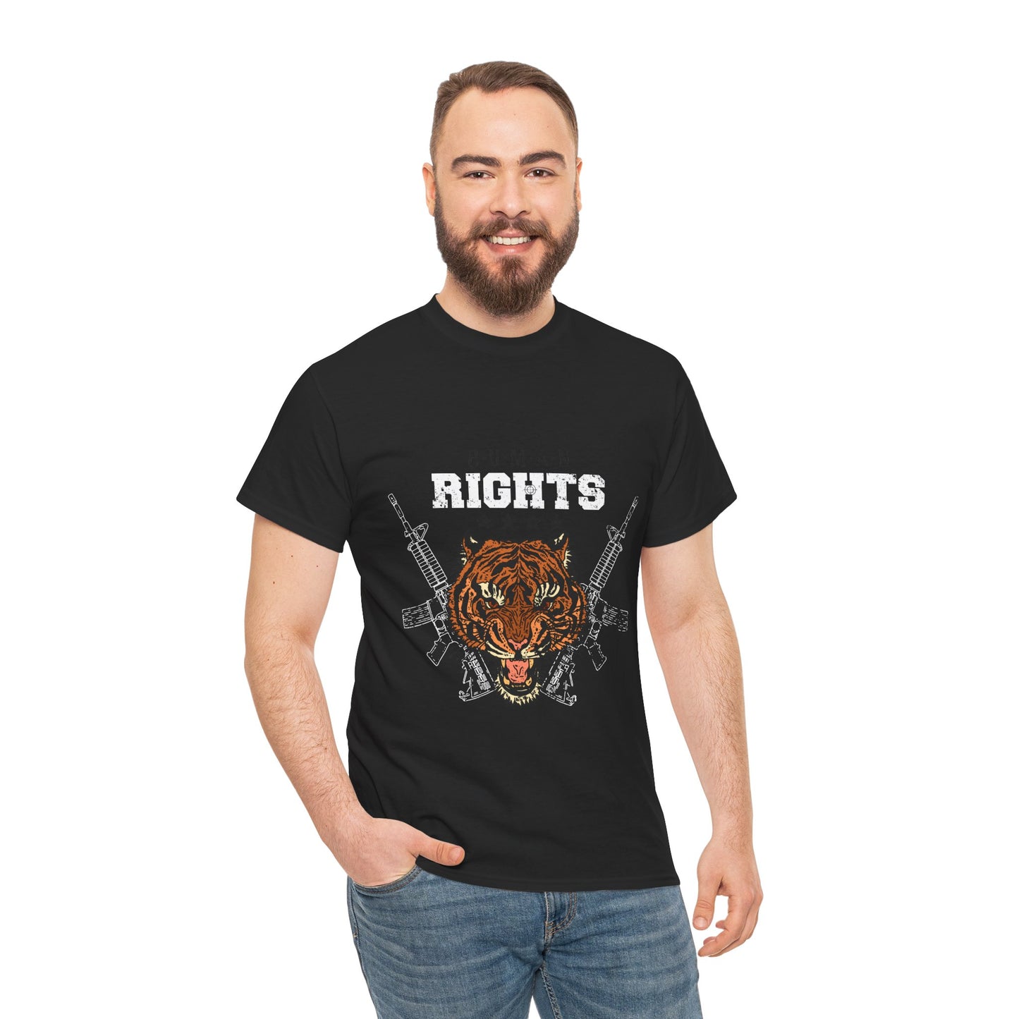 tiger Graphic T-Shirt, Trendy Casual Wear