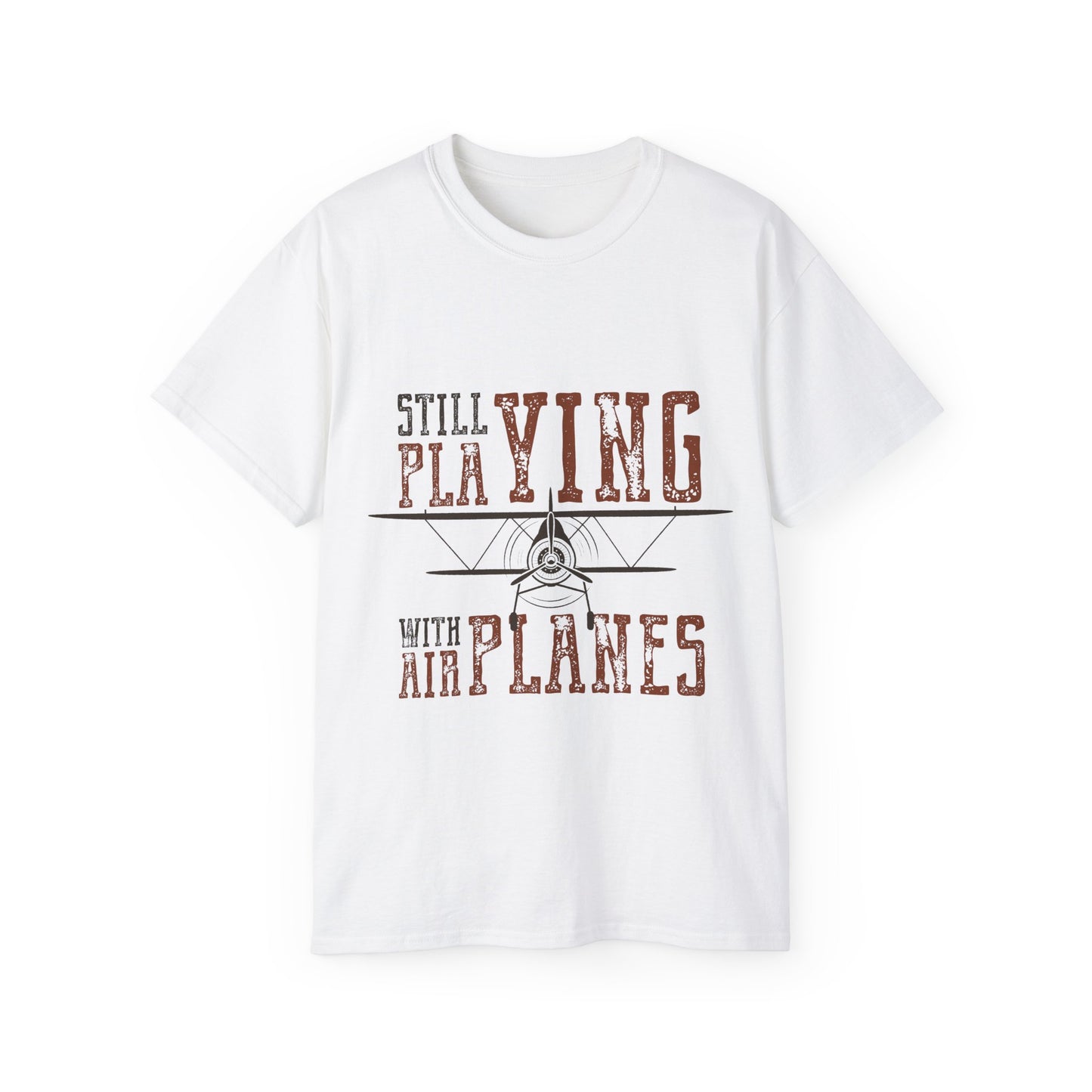 Vintage Airplane Graphic Tee, Perfect Gift for Aviators,