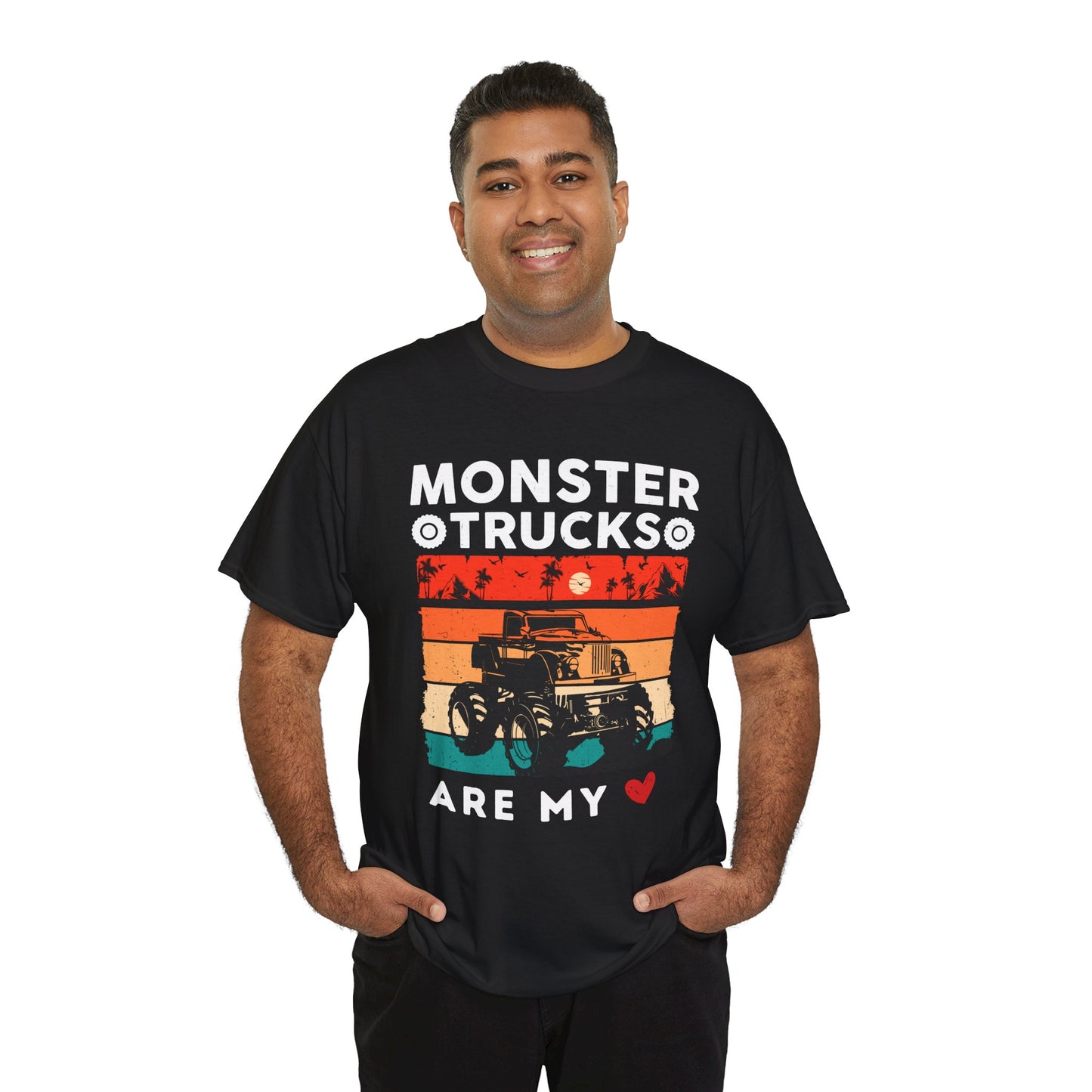 Monster Trucks Lover Cotton T-Shirt