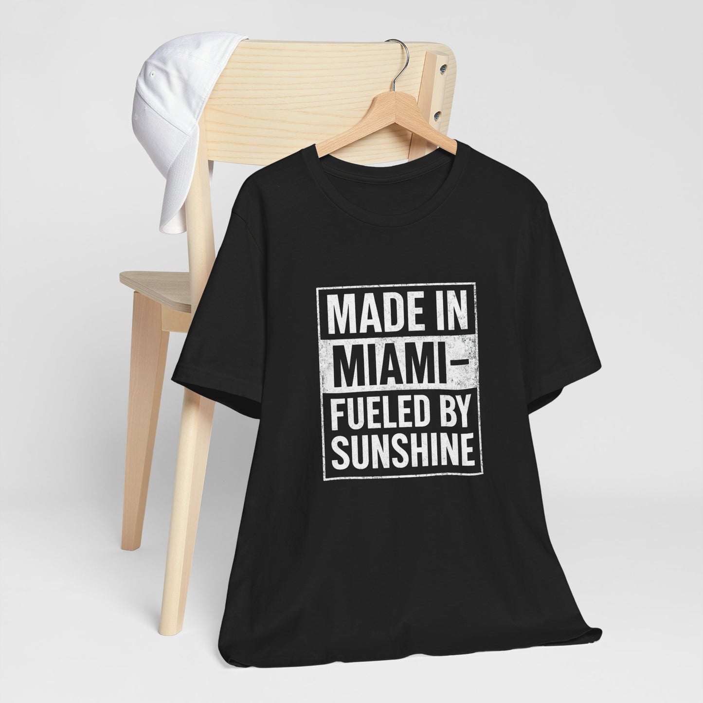 Miami Sunshine Tee for Coastal Vibes,