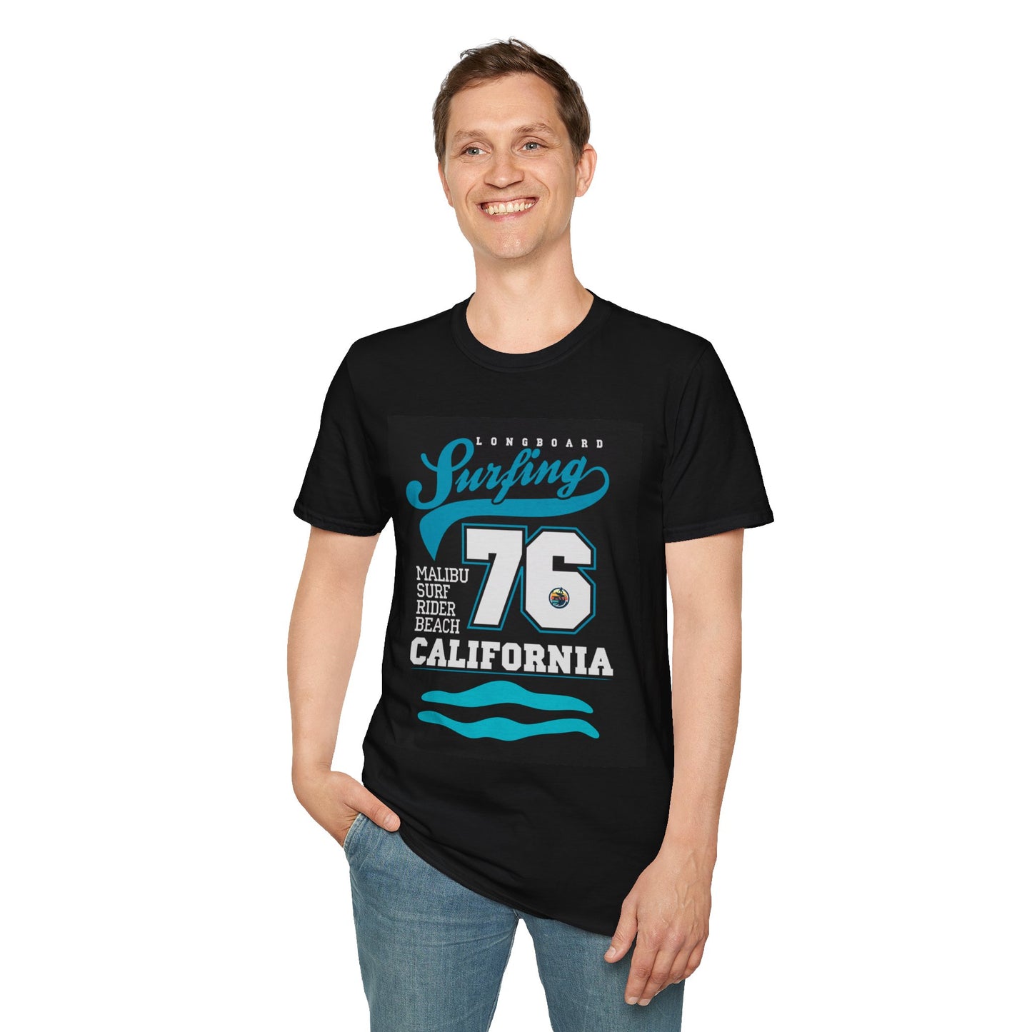 California Surf 76 Tee – Malibu Beach Classic