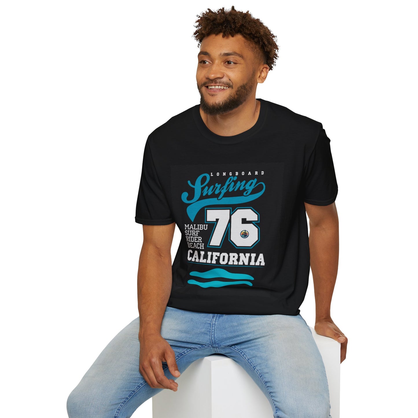 California Surf 76 Tee – Malibu Beach Classic