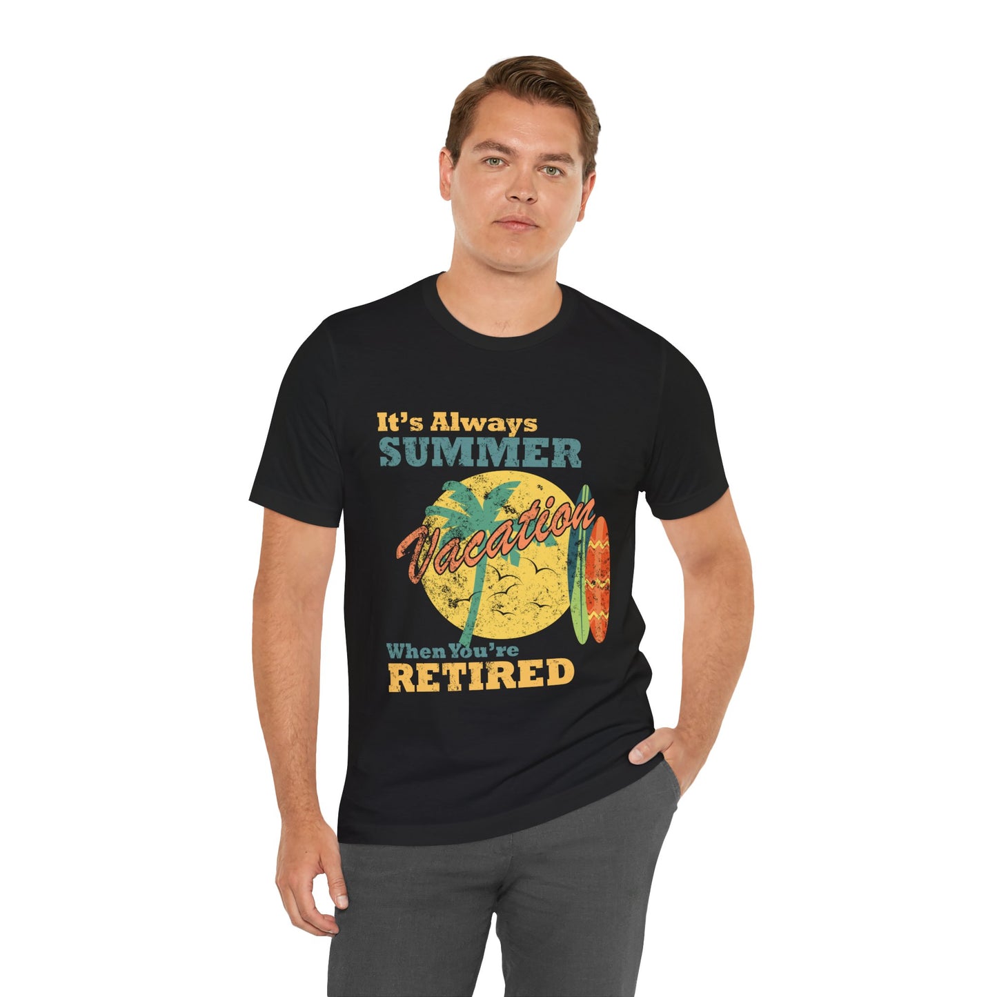 Retirement Summer Vibe Tee,