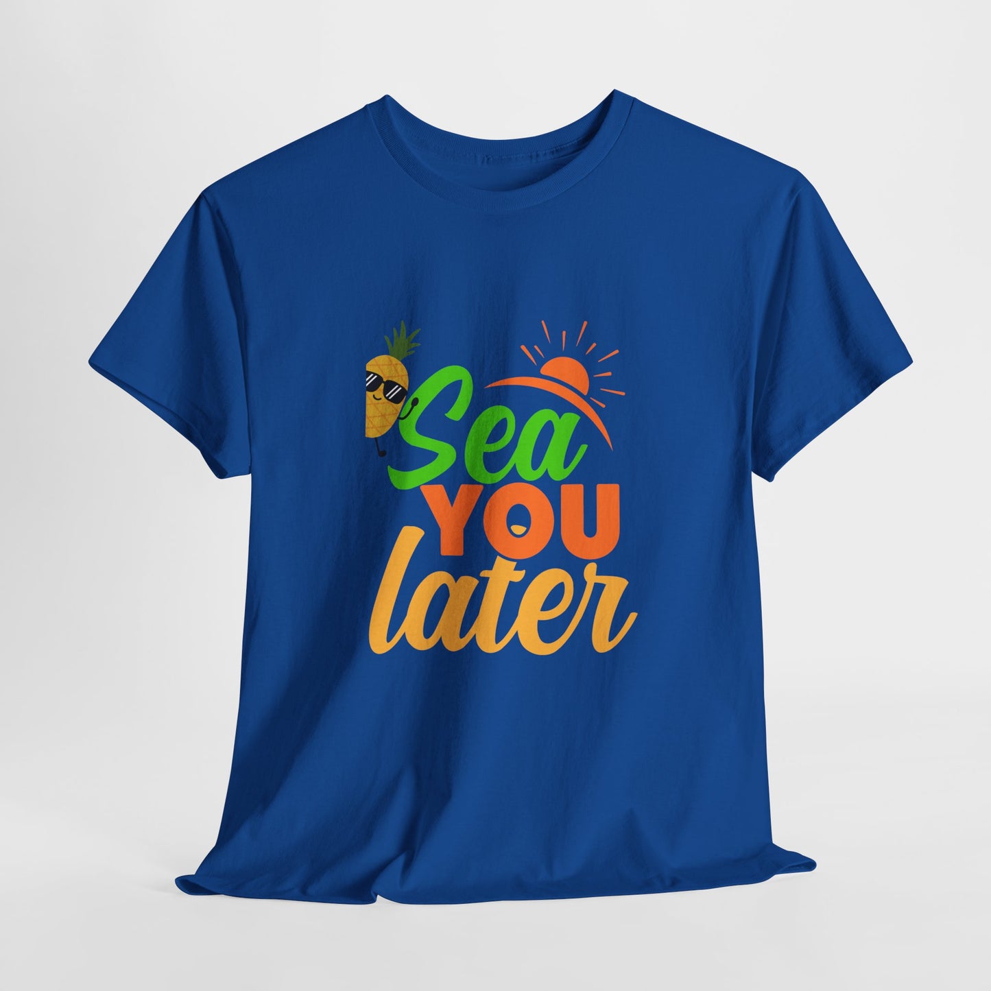 Sea You Later Unisex Heavy Cotton Shirt