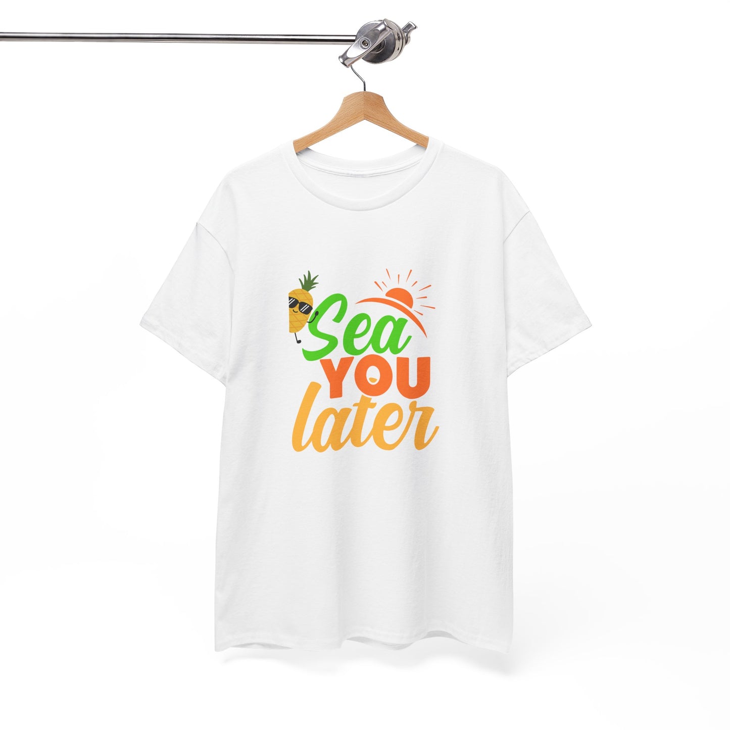 Sea You Later Unisex Heavy Cotton Shirt