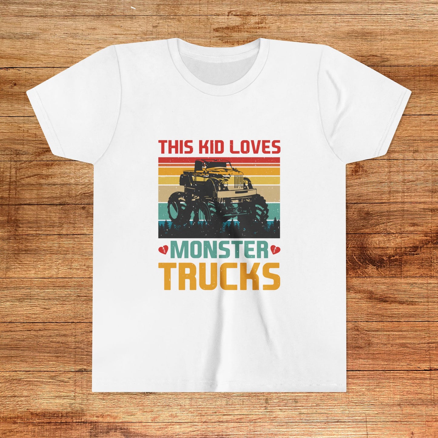 Youth Monster Trucks Shirt