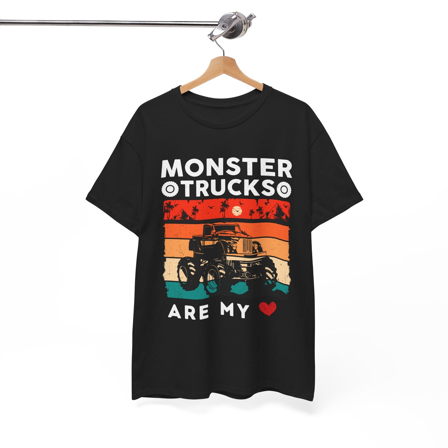 Monster Trucks Lover Cotton T-Shirt