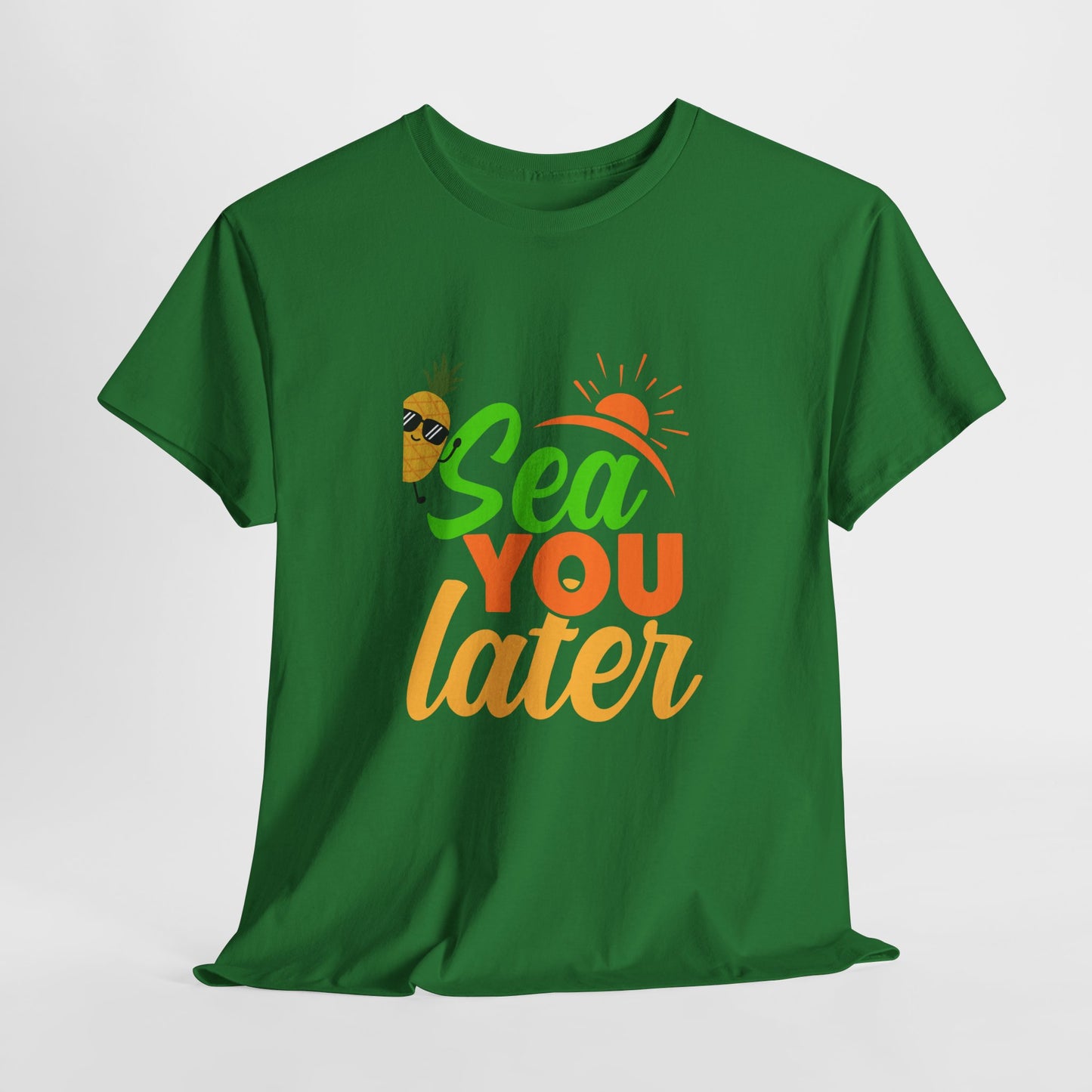 Sea You Later Unisex Heavy Cotton Shirt