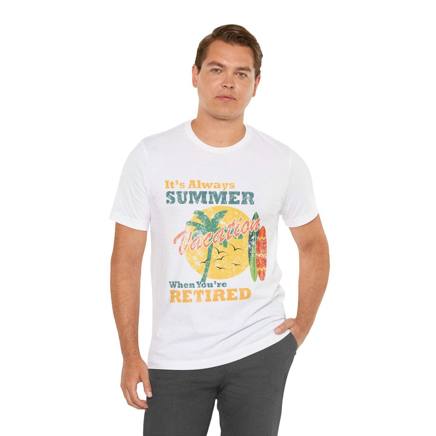 Retirement Summer Vibe Tee,