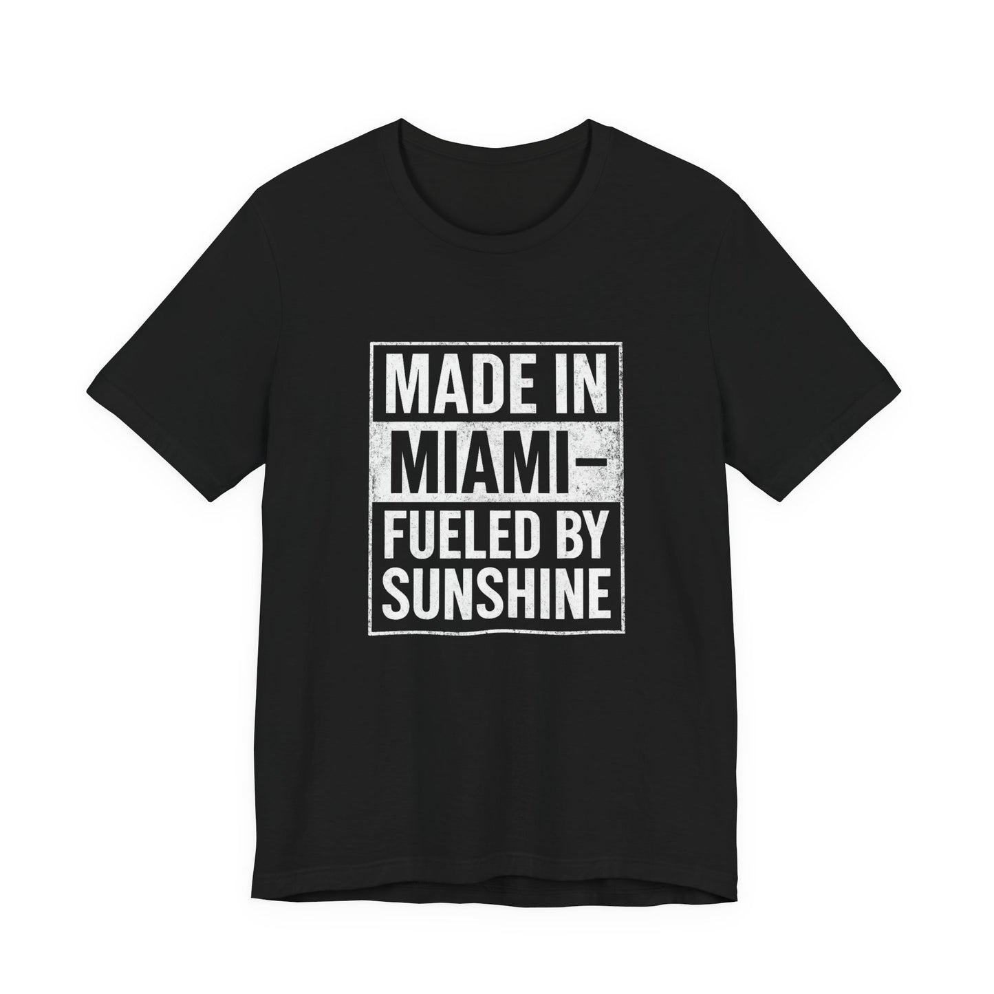 Miami Sunshine Tee for Coastal Vibes,
