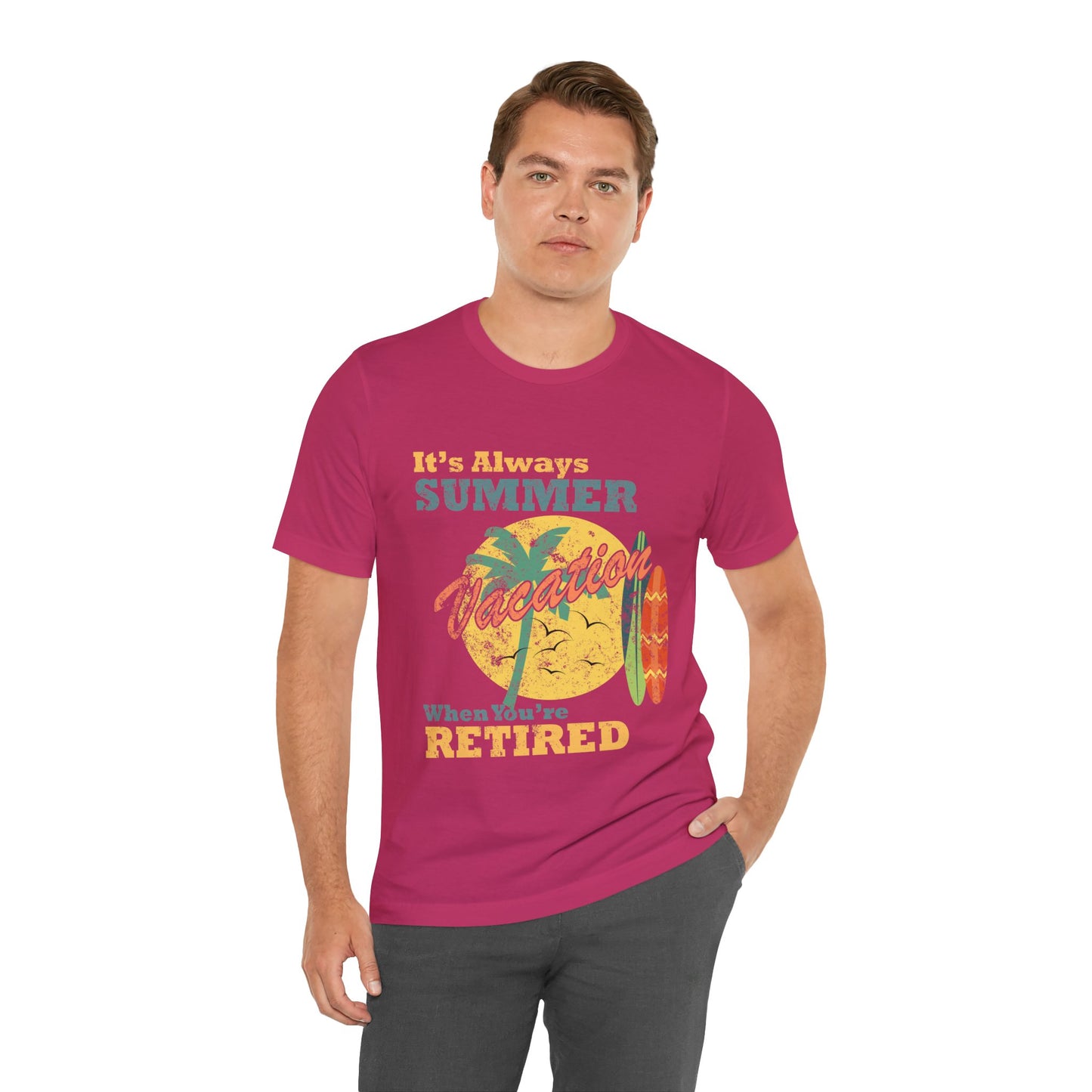 Retirement Summer Vibe Tee,