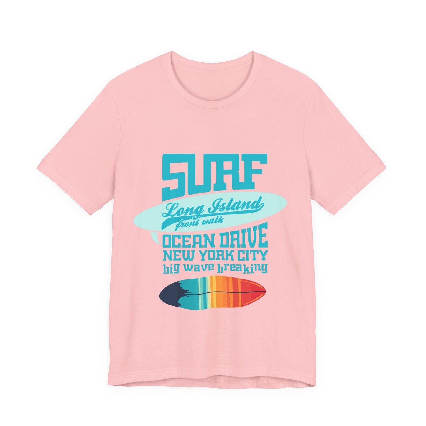 Surf Long Island Graphic Tee – Ocean Vibes Edition