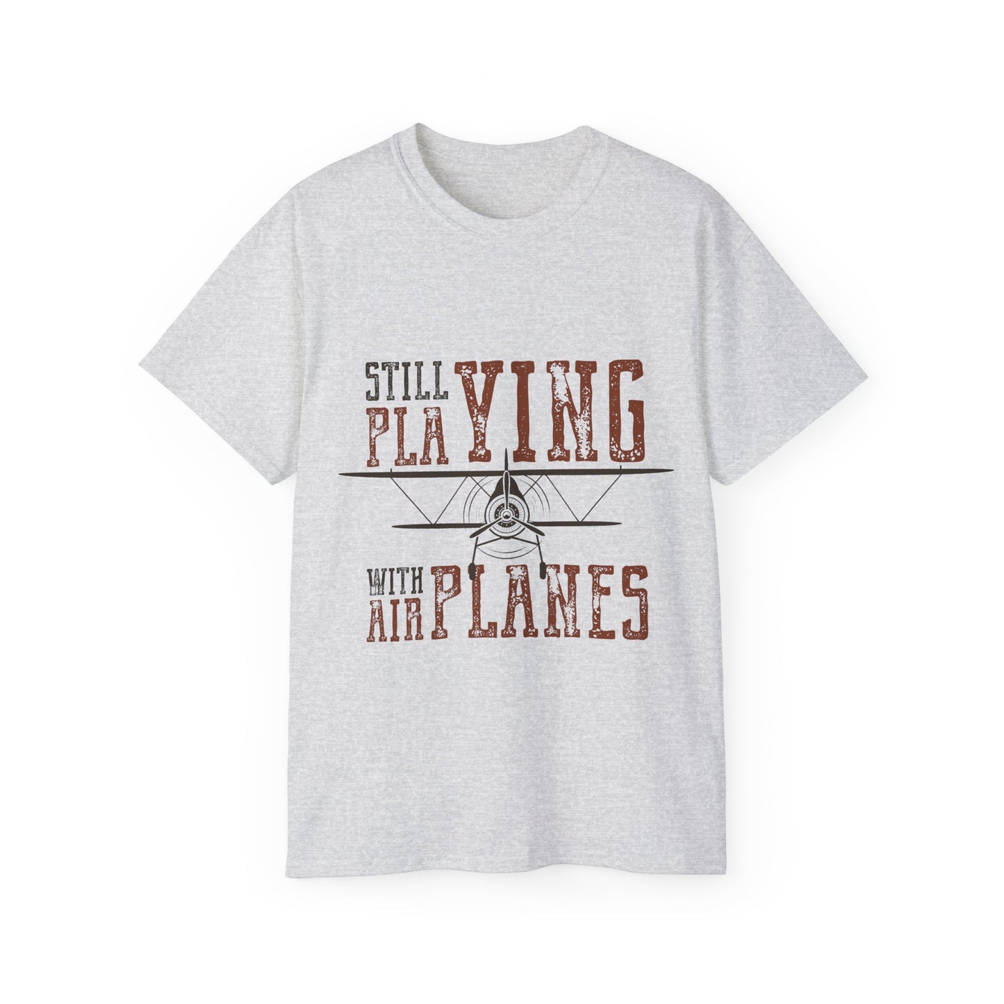 Vintage Airplane Graphic Tee, Perfect Gift for Aviators,