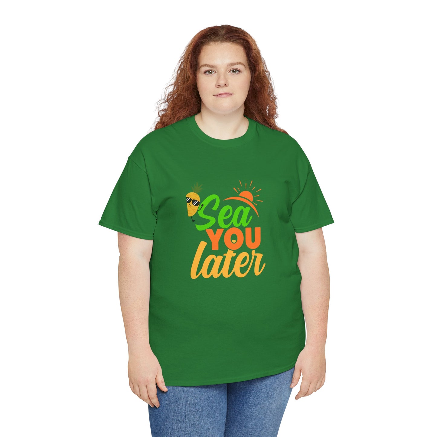 Sea You Later Unisex Heavy Cotton Shirt