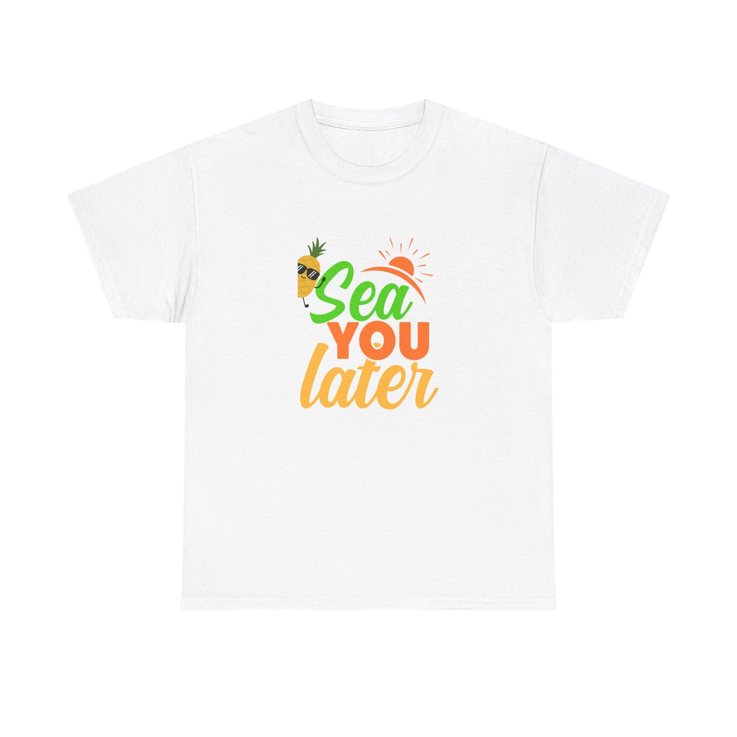 Sea You Later Unisex Heavy Cotton Shirt