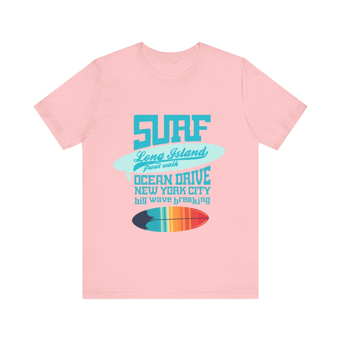 Surf Long Island Graphic Tee – Ocean Vibes Edition