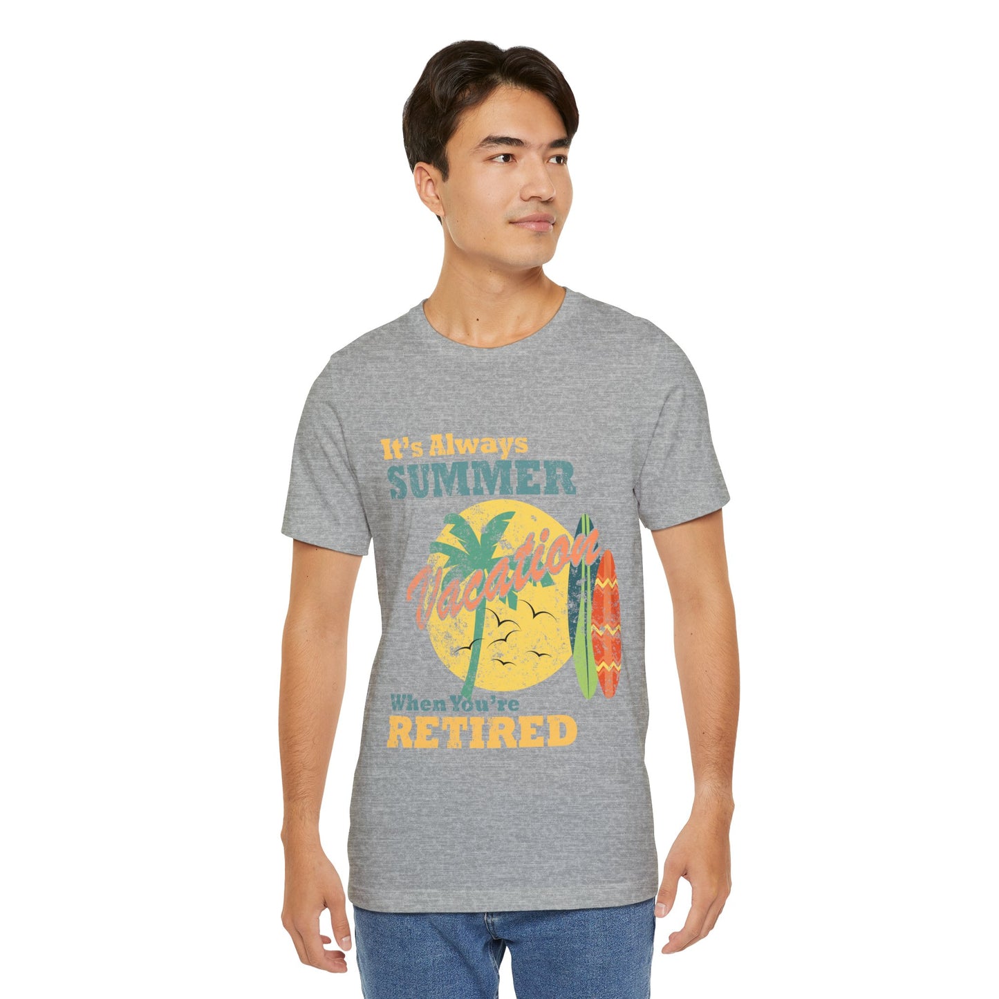 Retirement Summer Vibe Tee,