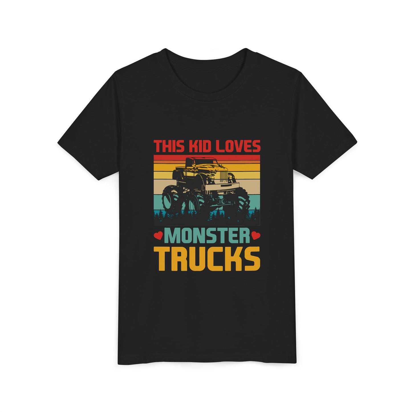 Youth Monster Trucks Shirt