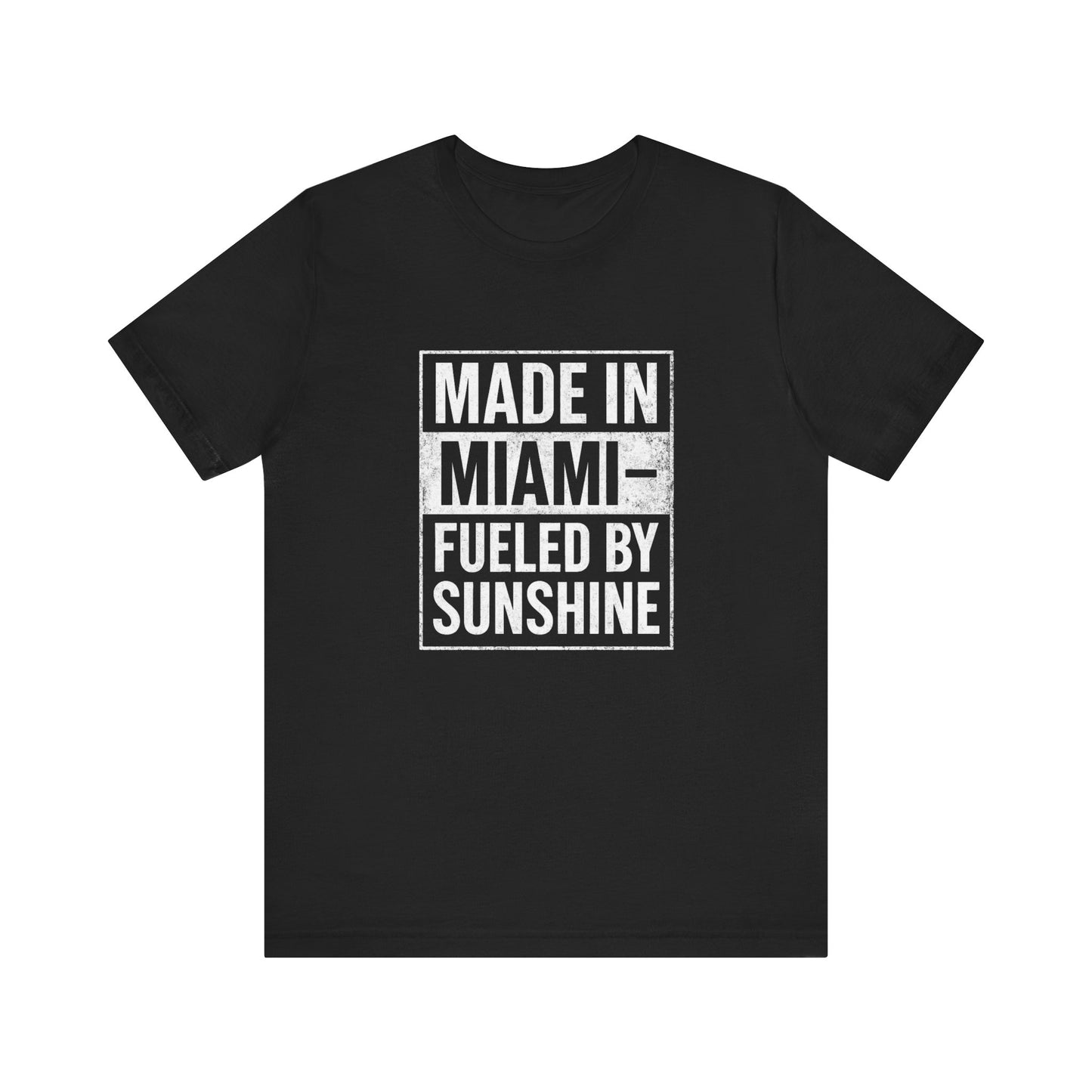Miami Sunshine Tee for Coastal Vibes,
