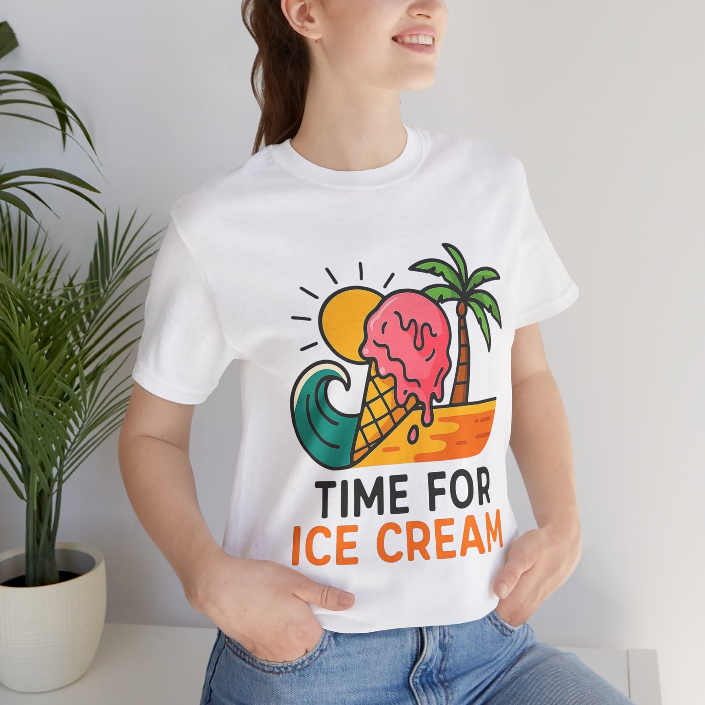 Ice for Cream Vibe Tee, Summer shirt