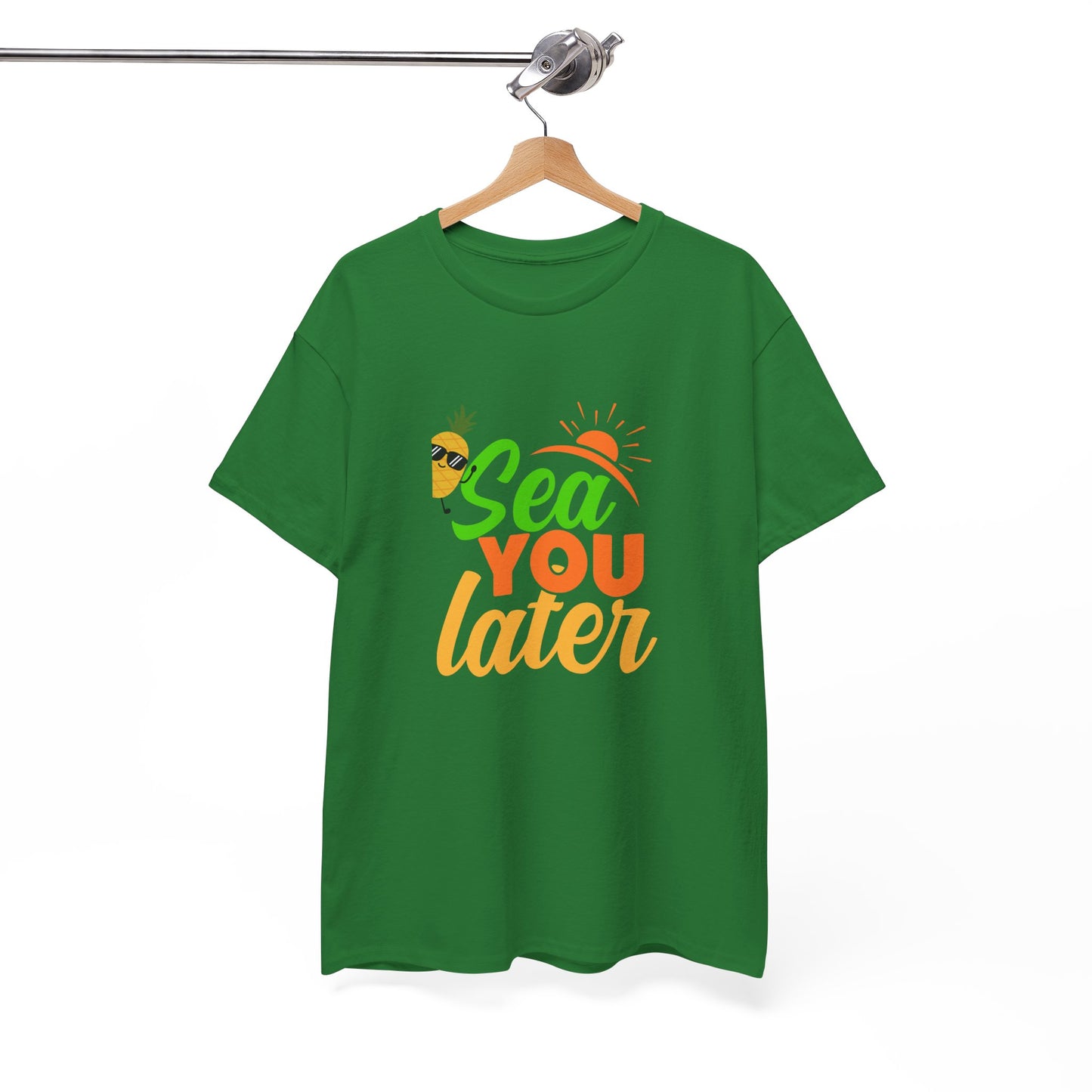 Sea You Later Unisex Heavy Cotton Shirt