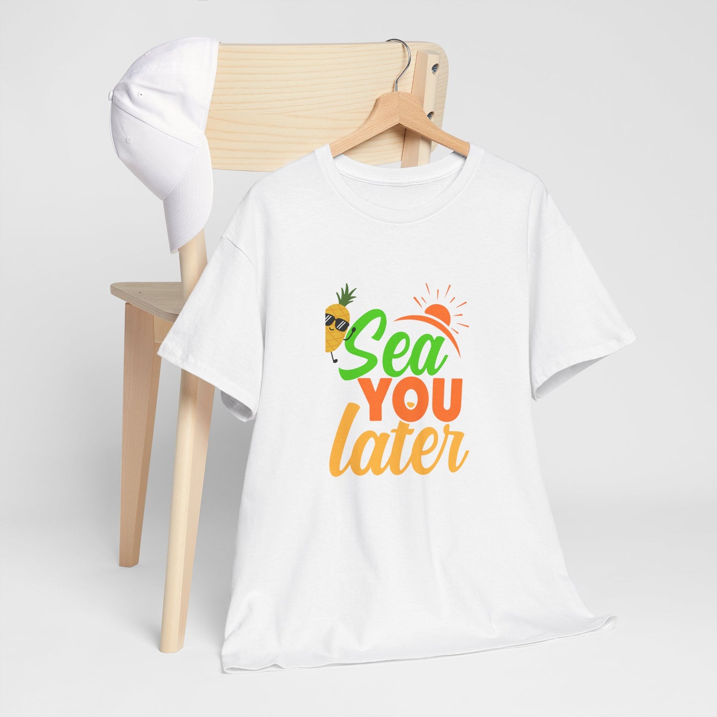 Sea You Later Unisex Heavy Cotton  Shirt