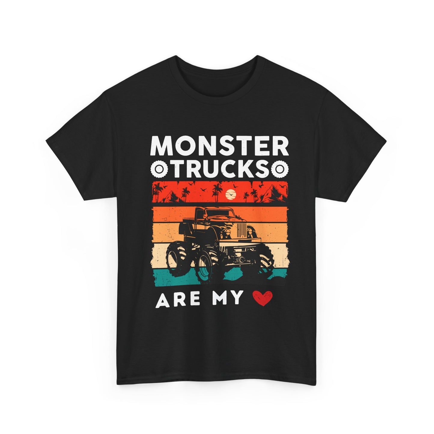 Monster Trucks Lover Cotton T-Shirt