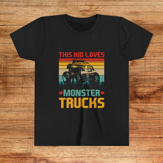 Youth Monster Trucks Shirt