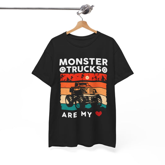 Monster Trucks Lover Cotton T-Shirt