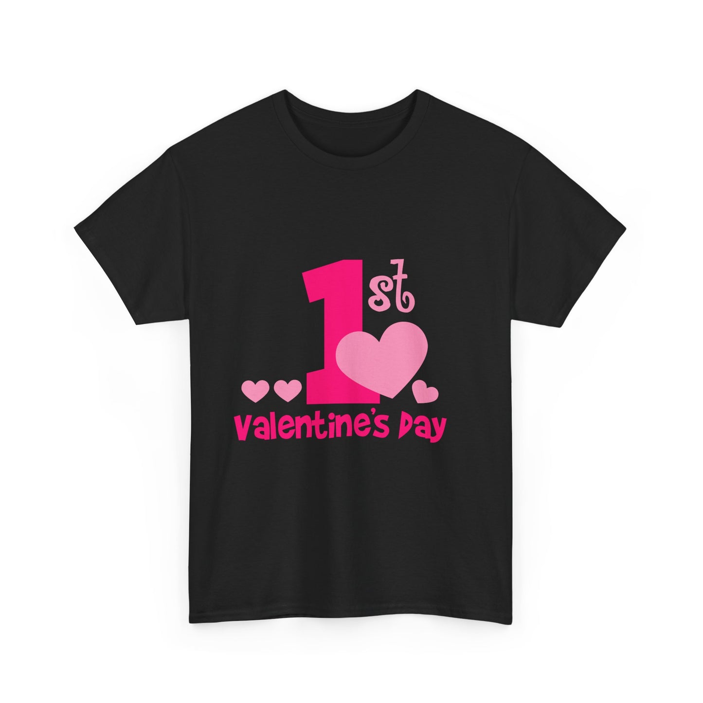 Valentine's Day First Tee for Couples, Cute Unisex Cotton T-Shirt, Perfect Gift for New Parents, Fun Valentine's Day Tee, Celebration [...]