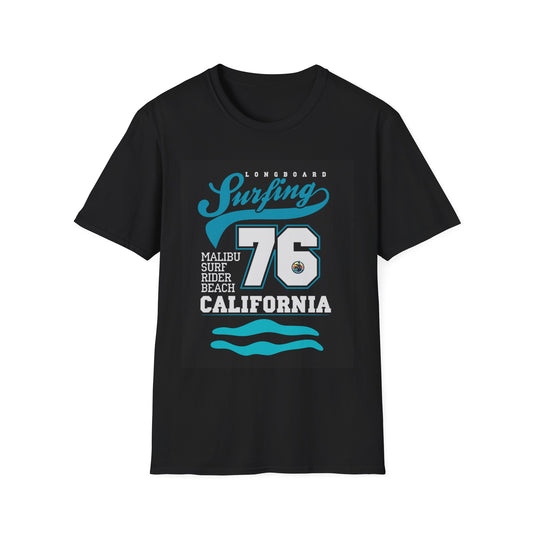 California Surf 76 Tee – Malibu Beach Classic